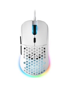 Мышь Light2 180 игровая оптическая проводная USB белый Sharkoon
