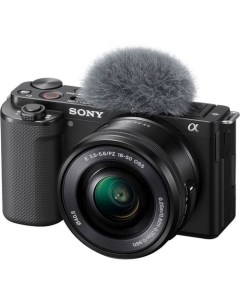 Беззеркальный фотоаппарат Alpha ZV E10L kit E PZ 16 50 мм F3 5 5 6 OSS черный Sony