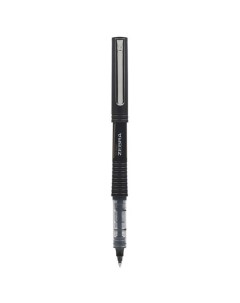 Ручка роллер SX 60A7 15431 d 0 7мм чернила черн одноразовая ручка стреловидный пиш наконеч 12 шт кор Зебра
