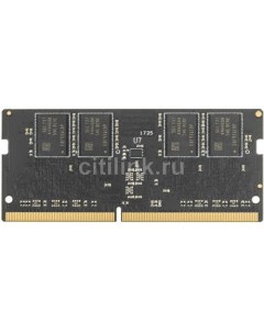 Оперативная память Radeon R7 Performance Series R744G2400S1S UO DDR4 1x 4ГБ 2400МГц для ноутбуков SO Amd