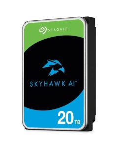 Внутренний жесткий диск 3 5 20Tb ST20000VE002 256Mb 7200rpm SATA3 Surveillance SkyHawk AI Seagate