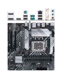 Материнская плата Prime B660M A D4 CSM B660 Socket 1700 4xDDR4 4xSATA3 RAID 2xM 2 3xPCI E16x 2xUSB3  Asus