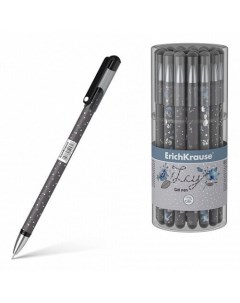 Ручка гелевая ErichKrause Frozen Beauty Stick 0 38 цвет чернил черный Erich krause