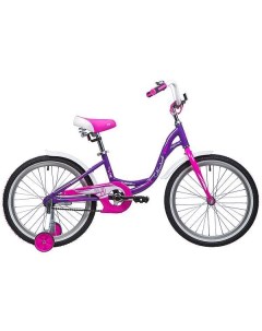Велосипед для малышей ANGEL 20 фиолетовый 205AANGEL VL9 2019 Novatrack