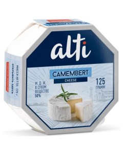 Сыр мягкий с плесенью 50 с белой плесенью БЗМЖ 125 г Alti