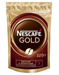 Кофе растворимый Gold 320 г Nescafe