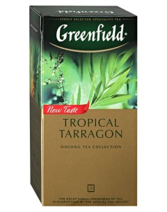 Чай зеленый Tropical Tarragon оолонг 25x2 г Greenfield