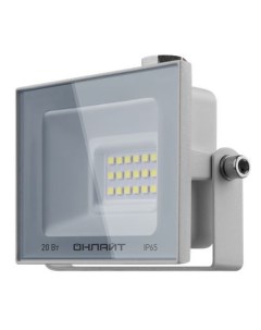 Прожектор светодиодный LED 20Вт 1600Лм 6000K IP65 белый Онлайт