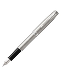 Ручка перьевая Sonnet Core F526 черный сталь нержавеющая колпачок коробка CW1931509 Parker