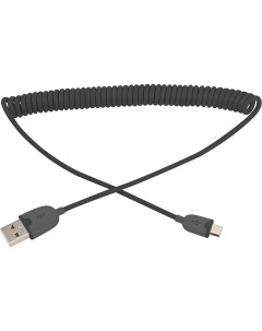 Кабель 18 4300 USB кабель универсальный microUSB шнур витой 1 5М черный Rexant