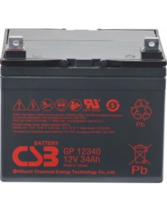 Аккумулятор для ИБП GP12340 34 А ч 12 В GP12340 Csb