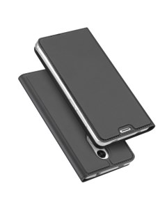 Чехол книжка для Xiaomi Redmi Note 4 Note 4X DU DU боковой серый X-case