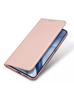 Чехол книжка для Samsung A530F Galaxy A8 2018 DU DU боковой розовый X-case