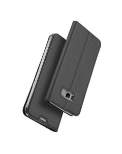 Чехол книжка для Samsung G955F Galaxy S8 Plus DU DU боковой серый X-case