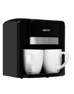 Кофеварка капельного типа DCM 0500 серая черная Dexp