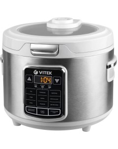 Мультиварка VT 4281 серебристый белый Vitek