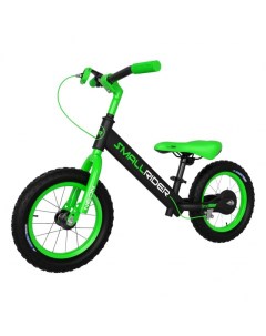 Детский беговел с надувными колесами и тормозом Ranger 3 Neon зеленый Small rider