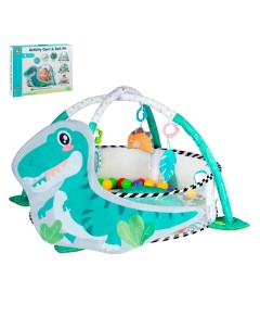 Детский развивающий коврик Дино 3в1 сухой бассейн манеж сумка JB0334024 Smart baby