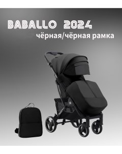 Коляска прогулочная Babalo Future 2024 черный черная рама Baballo