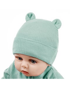 Шапка детская Fashion bear зеленый 42 44 Amarobaby