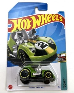 Игрушечная машинка базовой коллекции TOONED TWIN MILL зеленая 5785 HKH14 Hot wheels