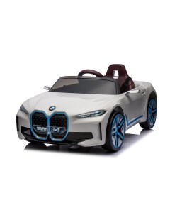 Детский электромобиль BMW i4 4х4 белый Toyland