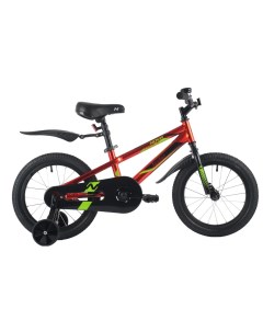 Детский велосипед Велосипед Детские Juster 16 год 2021 цвет Красный Novatrack