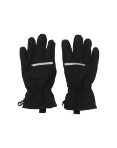 Перчатки для мальчика зимние Active черно серые р 16 Playtoday
