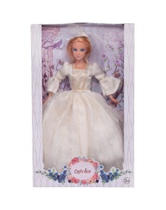 Кукла Defa Lucy Королевский шик в роскошном белом платье и шляпке 29 см 8402d белое Abtoys