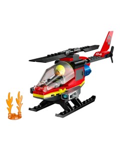 Конструктор City Vehichles Fire Rescue Helicopter 60411 Lego