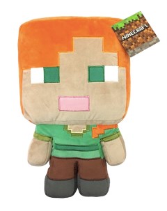 Мягкая игрушка Подушка Майнкрафт Minecraft Алекс оранжевый 23х6 5х40 см Starfriend