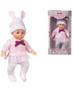 Кукла Bambina Bebe Пупс в бело розовом костюмчике и шапочке 20см BD1651 M37 w 5 Dimian