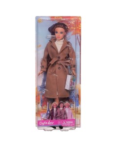 Кукла Lucy Осень в городе 3 видав асс 29 см 8419d коричневое Defa