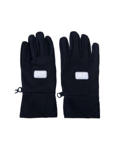 Перчатки для девочки зима Active SoftShell черные р 19 Playtoday