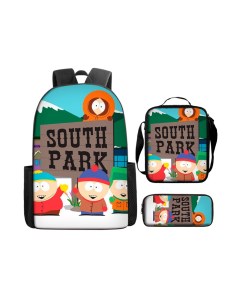 Рюкзак сумка пенал 3 в 1 Южный парк South Park черный Starfriend