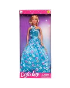 Кукла Defa Lucy Светский раут в голубом длинном вечернем платье 29 см 8308d голубое Abtoys