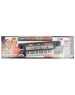 Пианино Электронный синтезатор 37 клавиш микрофон 1604M356 R Играем вместе