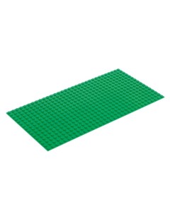 Пластина основание для конструктора 25 5 х 12 5 см цвет зелёный Nobrand