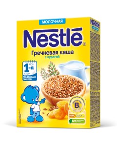 Каша молочная Гречневая с курагой с 5 мес 220 г Nestle