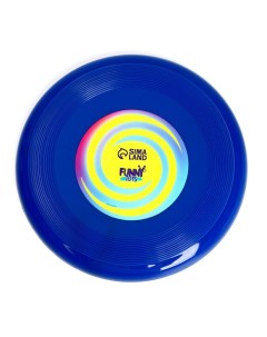 Летающая тарелка Малая 13 см цвет синий Funny toys