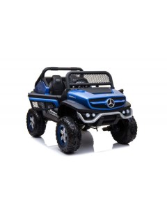 Детский электромобиль Mercedes Benz Unimog Concept P555BP синий глянец Nobrand