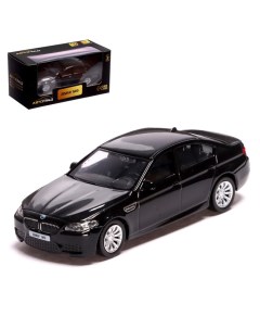 Машина металлическая BMW M5 1 43 цвет чёрный Автоград
