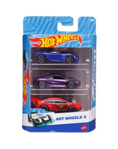 Набор машинок Hot Wheels 3 машинки 53 K5904 53 Mattel