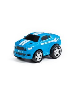 Машинка Крутой Вираж гоночный 1 инерционный синий П 78919 синий Полесье