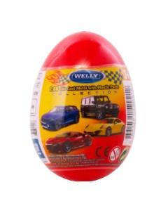 Машинка в яйце в ассортименте Welly