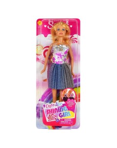 Кукла Lucy Модница в платье с пайетками 29 см 8434d модель3 Defa