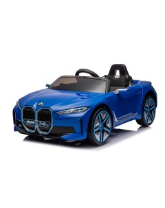 Детский электромобиль BMW i4 4х4 синий краска Toyland