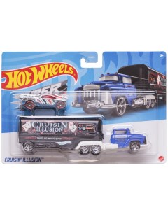 Набор машинок Hot Wheels Трейлер с машинкой 7 BDW51 7 Mattel