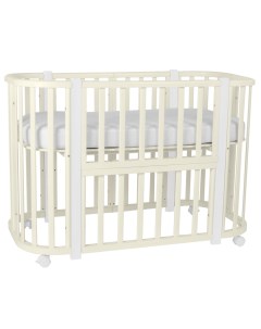 Кровать детская трансформер Baby Lux 3в1 белый Indigo