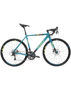 Шоссейный велосипед R100 Disc год 2023 цвет Зеленый ростовка 22 Welt